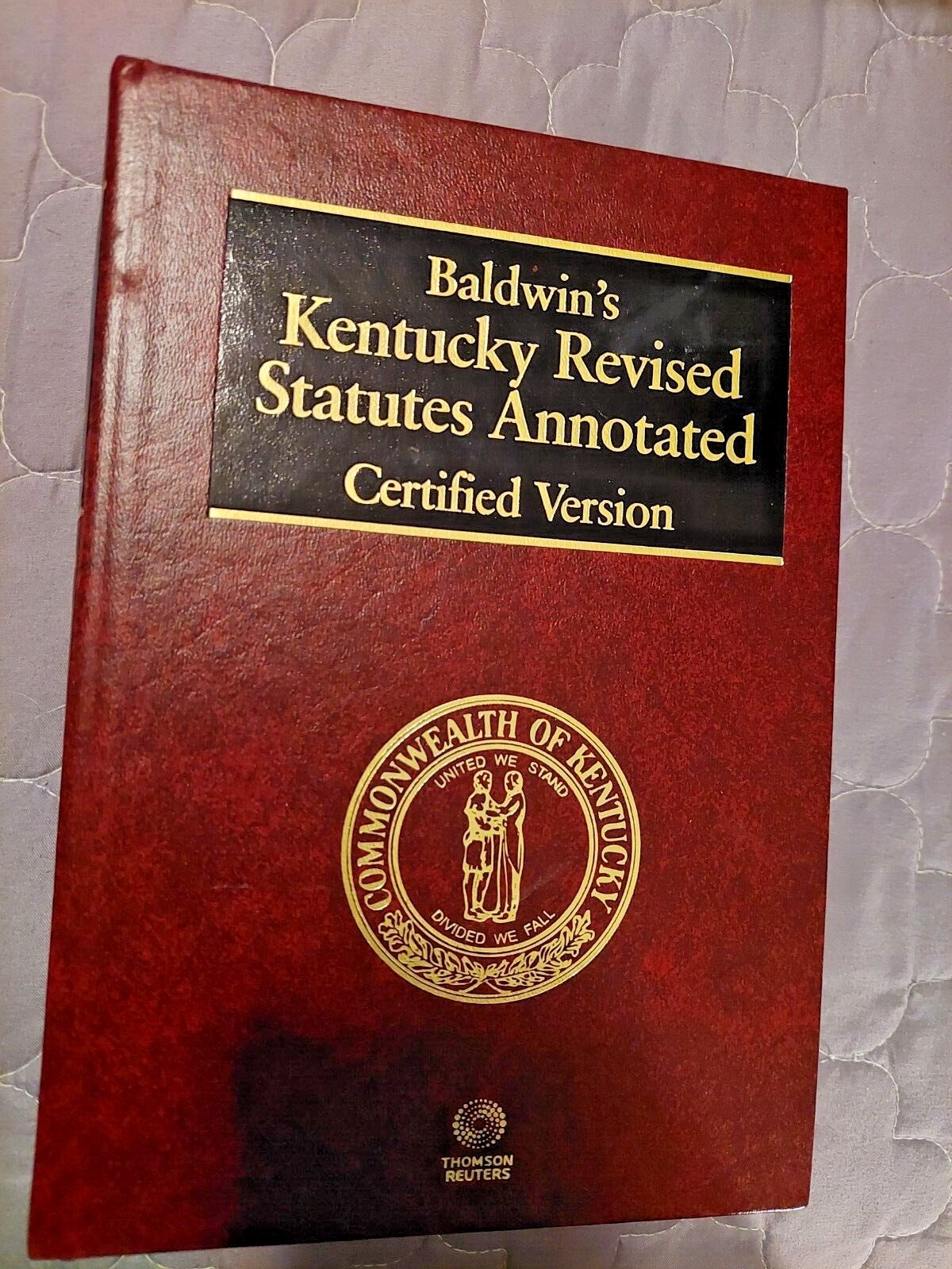 Baldwin’s Kentucky Revised Statutes Annotated Chapters 317 To 335B Volume 23