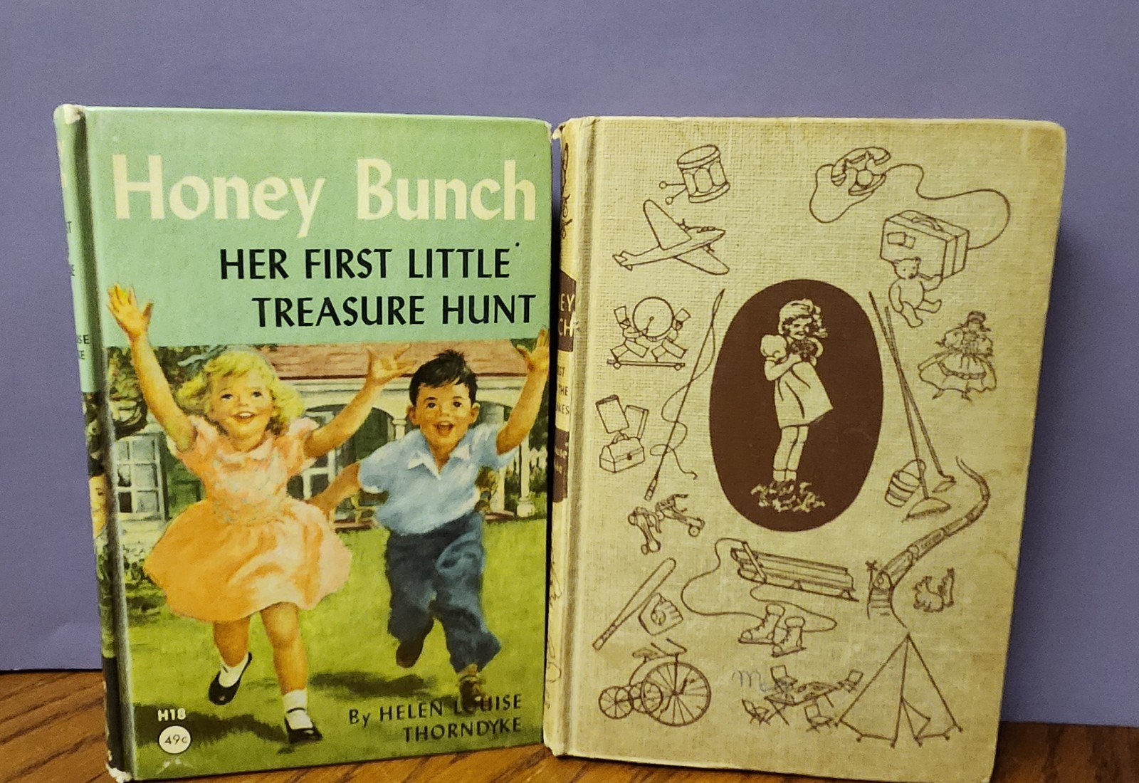 Vintage Honey Bunch Books Lot 1930 1937 Helen Louise Thorndyke Grosset Dunlap HC