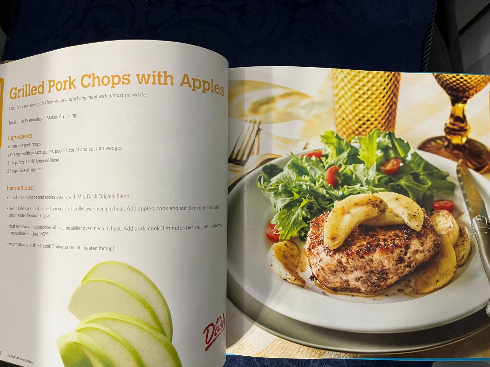 FRESH FAST & FABULOUS 3rd Edition Sam’s Club Cookbook 135 pages NEW