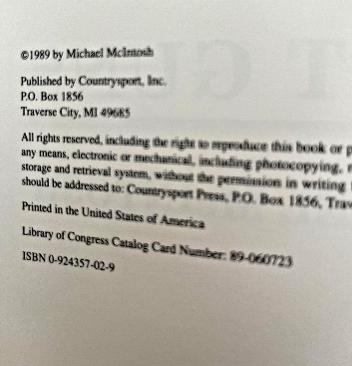 Best Guns by Michael McIntosh 1989 Hardcover