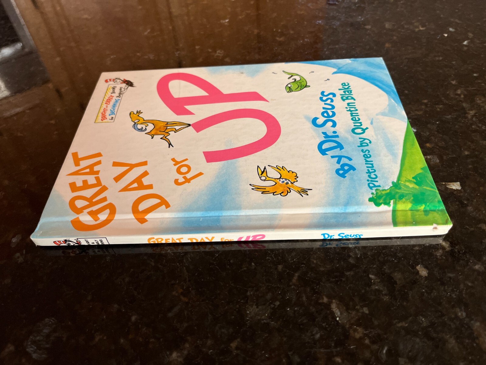 Great day for up Dr. Seuss hardcover beginner book 6.25″ x 8.75″ #1