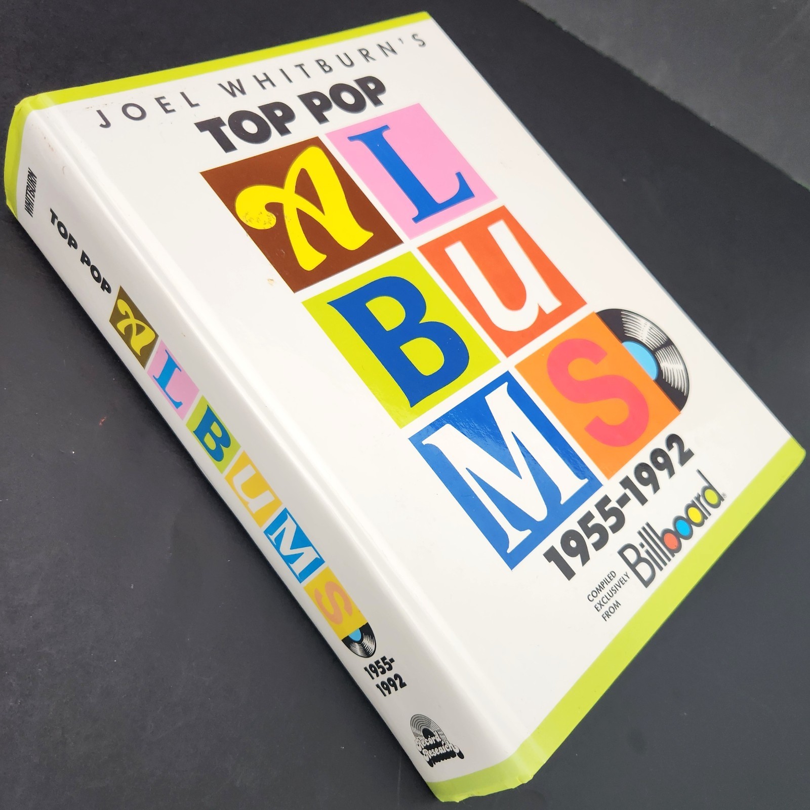 Joel Whitburn’s Top Pop Albums 1955 – 1992 vintage Billboard Hardcover