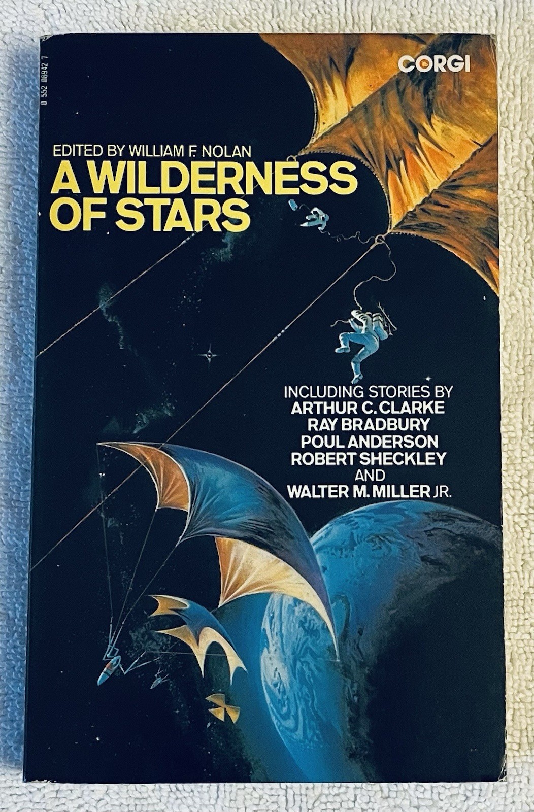A Wilderness of Stars ~ William F. Nolan ~ Corgi 1972 ~ 1st U.K. PB ~ Signed!