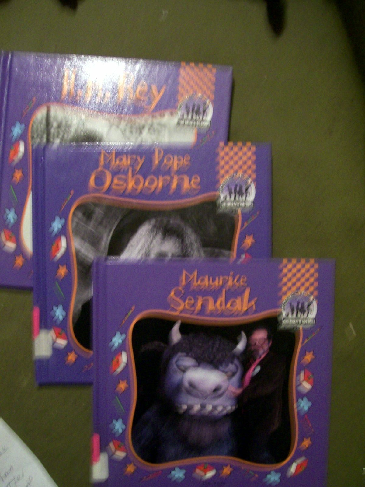 SET OF 3 CHILDRENS AUTHORS BOOKS 2000 TO 07 HARDCOVERS ABDO PUBLISHING CO.