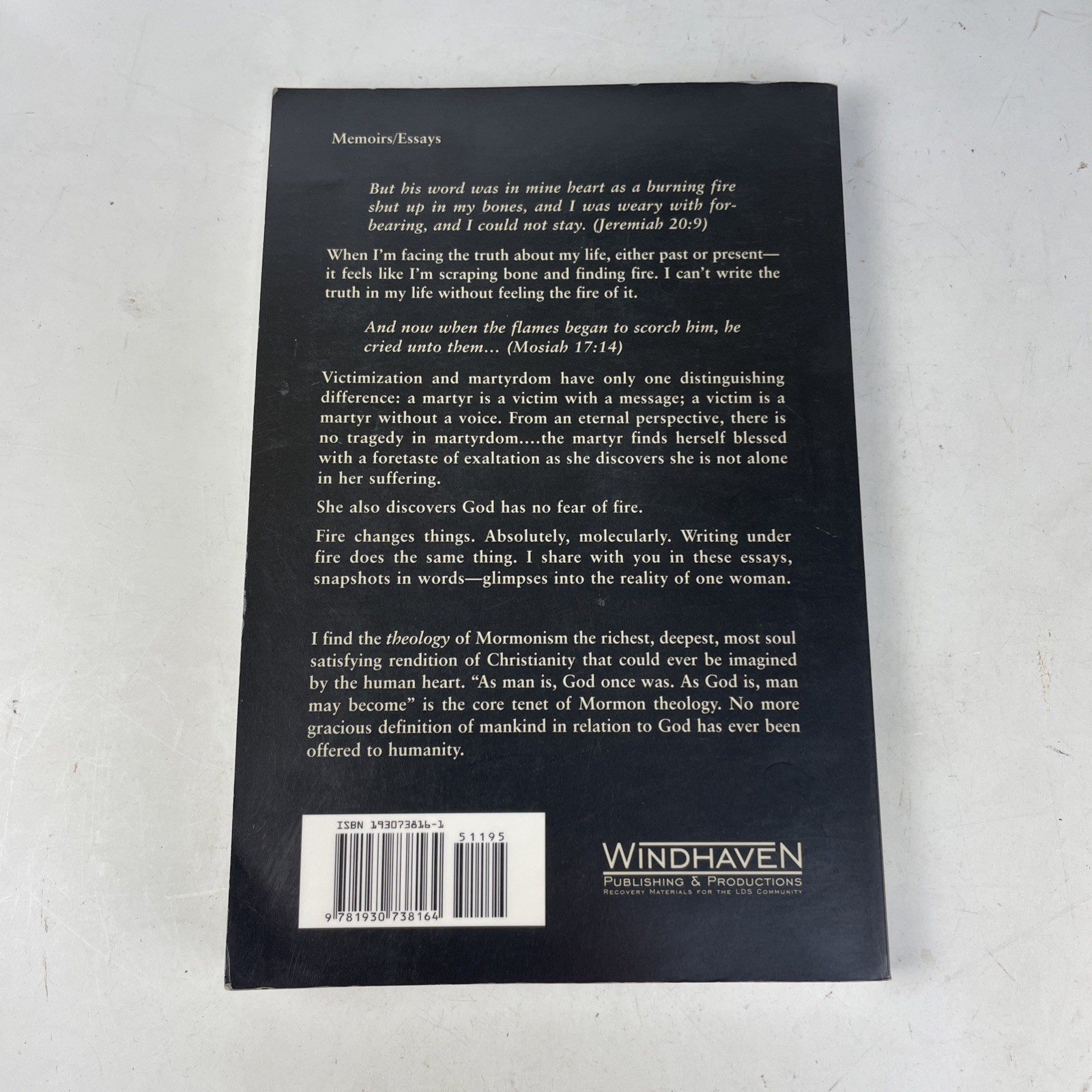 A Voice From The Fire: The Authority of Experience by Harrison, Colleen C., 2002
