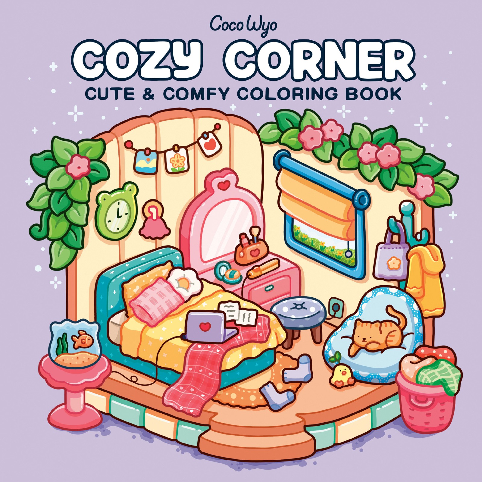 Coco Wyo Cozy Corner (Paperback) Cozy Spaces Coloring