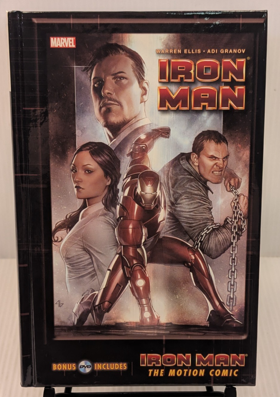 Iron Man: Extremis Hardcover with Bonus DVD Sealed Ellis & Granov Hardcover MC