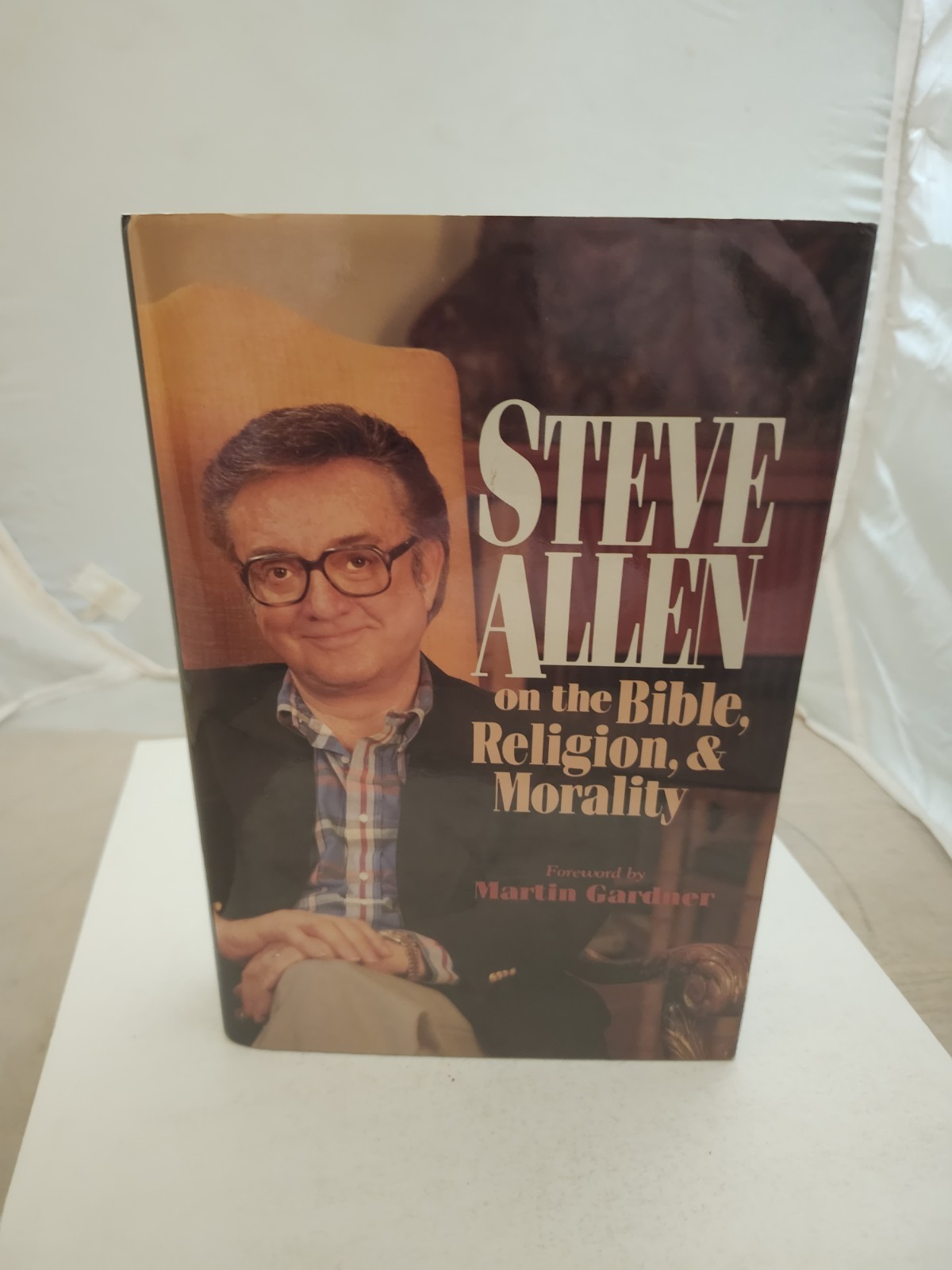 Steve Allen on the Bible, Religion and Morality (1990, Hardcover) SIGNED