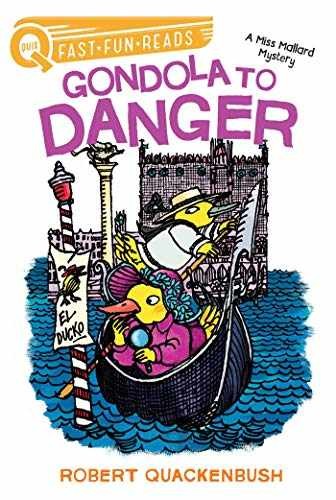 Gondola to Danger: A QUIX Book – Hardcover, by Quackenbush Robert – Very Good u
