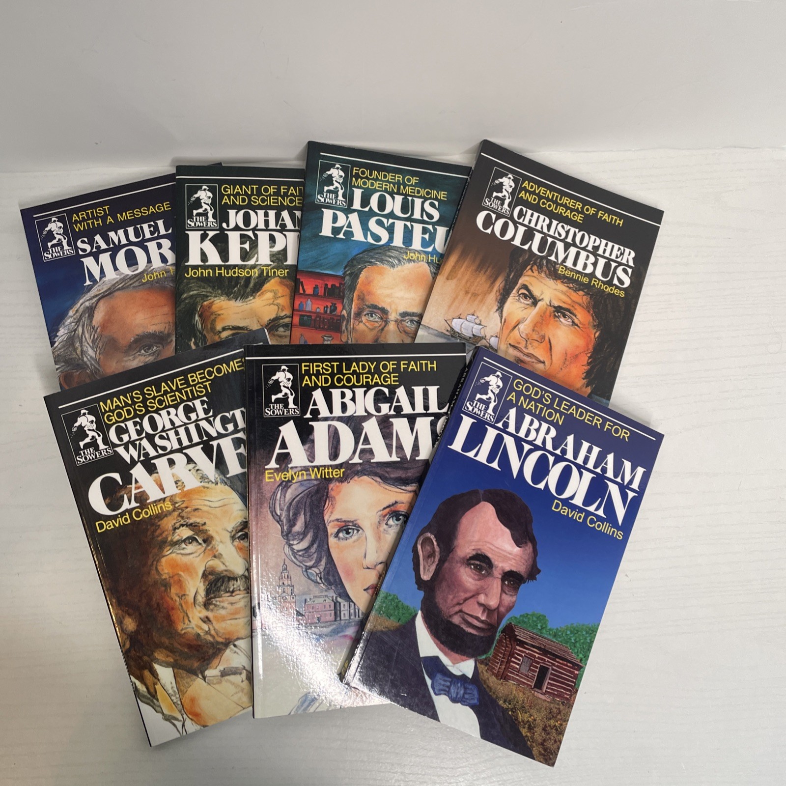 Home School The Sowers Paperback Biography History Books Homeschool Lot of 18