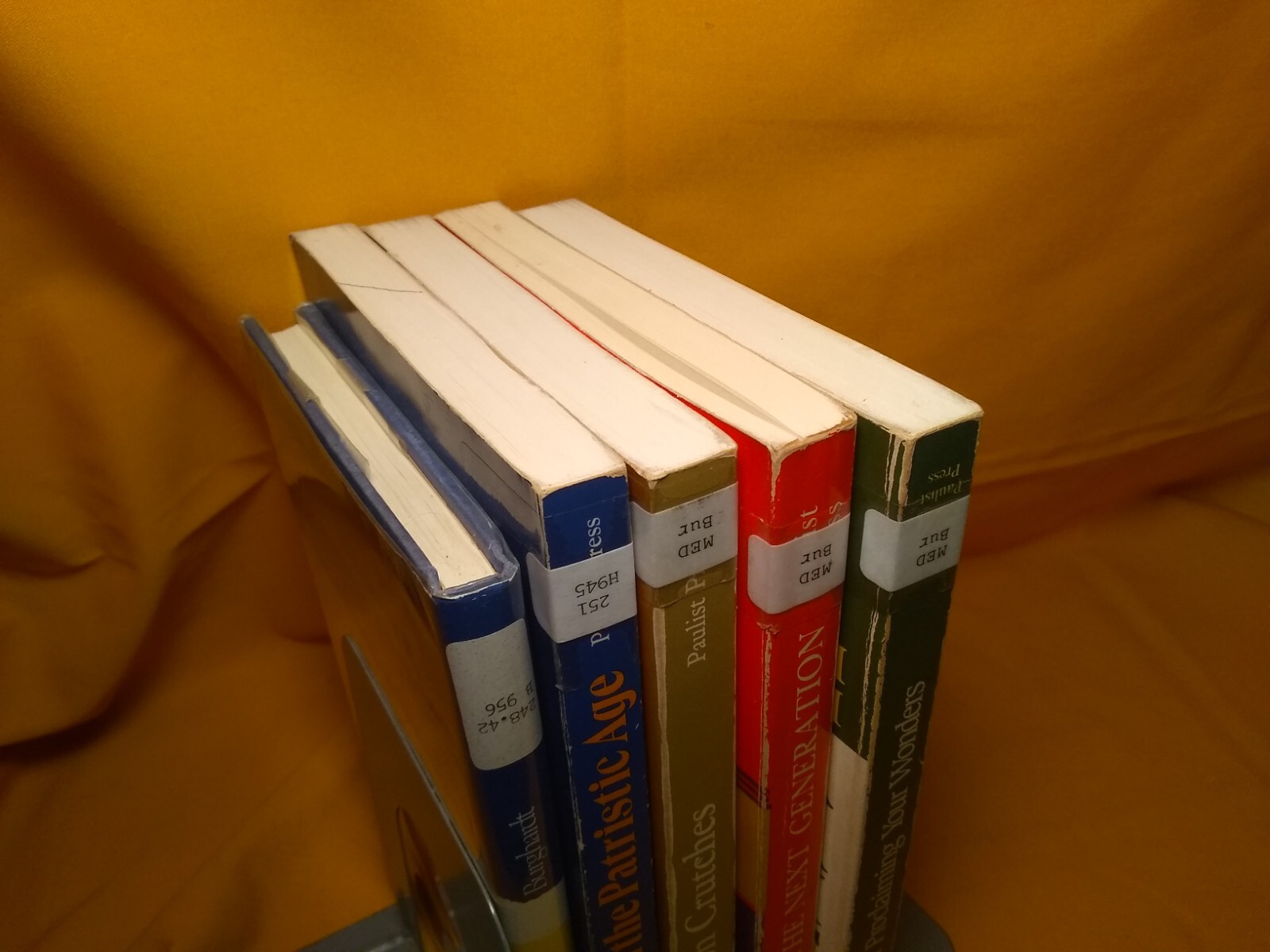 Walter J. Burghardt, Catholic, religion, studies, homilies, 5 book lot