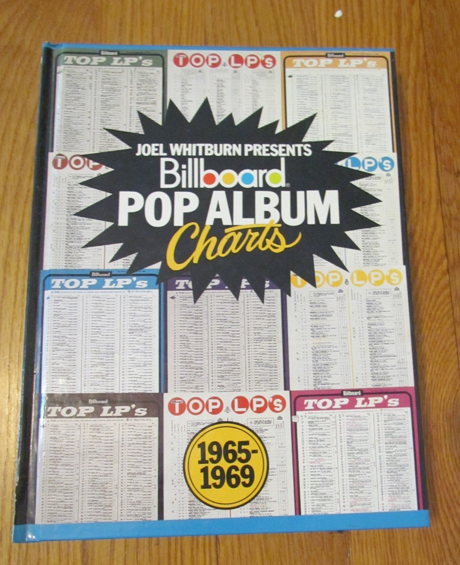 Joel Whitburn BILLBOARD Pop Album Charts 1965-1969 Hardcover