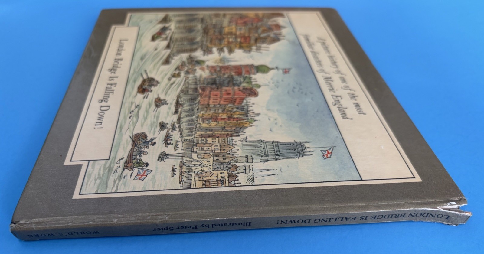 London Bridge Is Falling Down The Mother Goose Library 1975 HC Book