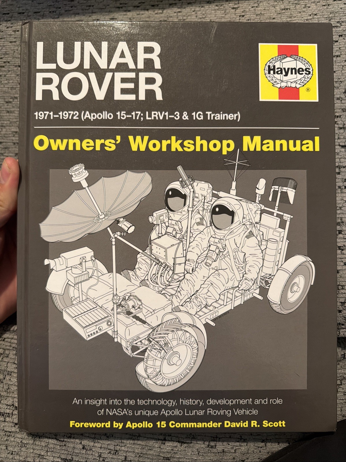 Lunar Rover 1971-1972 Owners’ Workshop Manual by Haynes (2012, Hardcover) C-327
