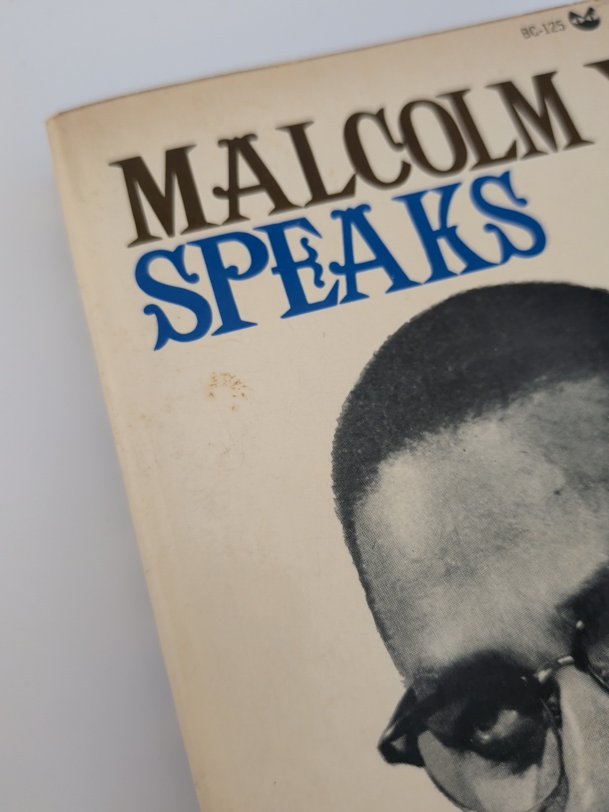 1st Edition / 1st Printing – 1966 MALCOLM X SPEAKS by Evergreen Black Cat – RARE