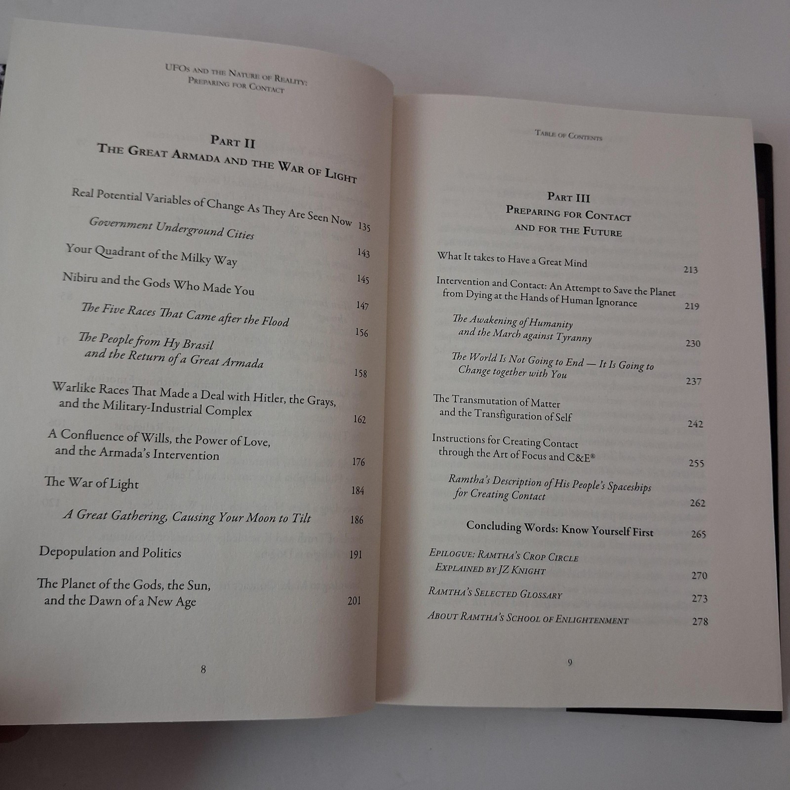 UFOs And The Nature Of Reality Ramtha KEW Publishing Black HC DJ 2014 USA
