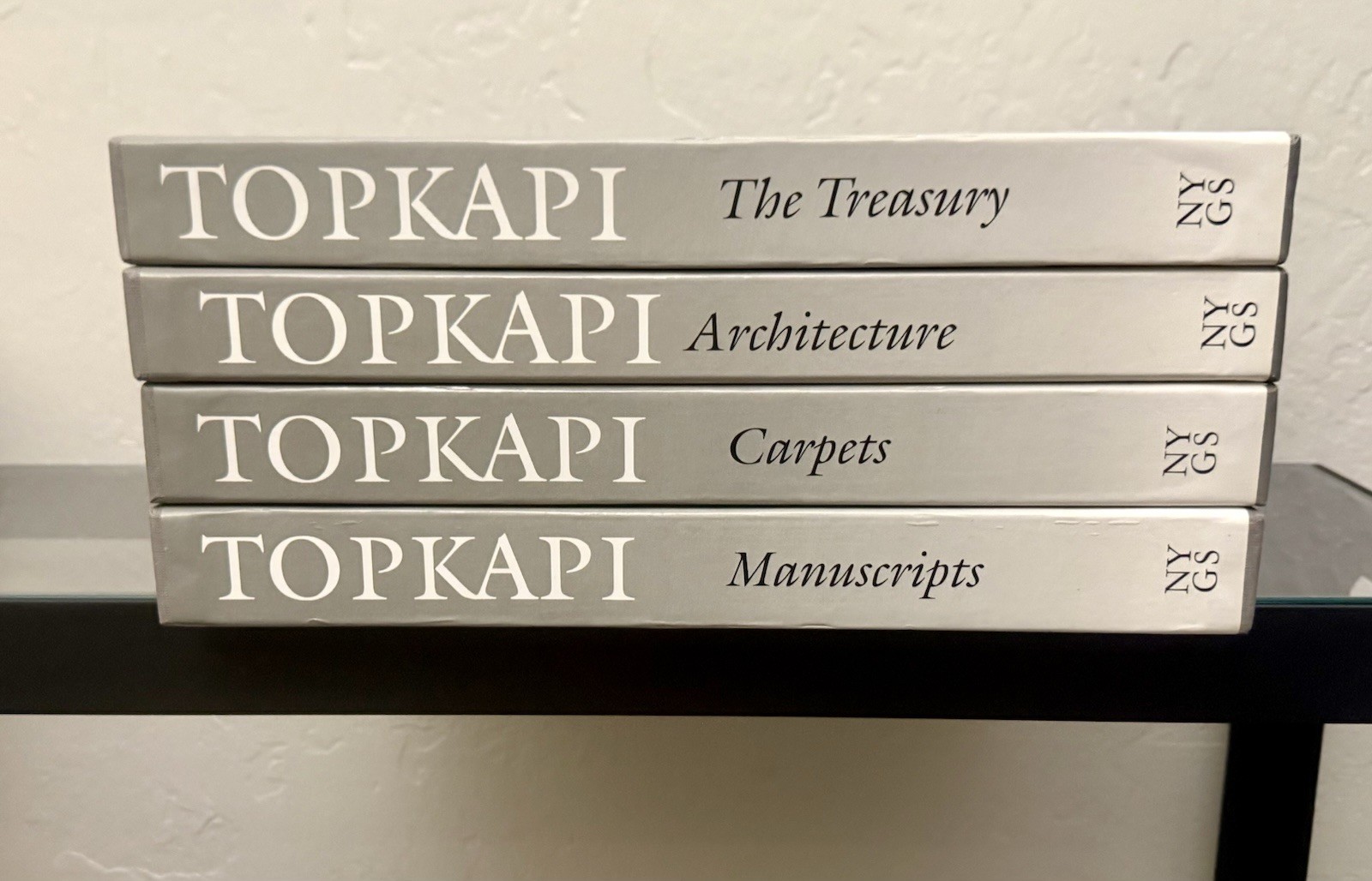 Topkapi ~Treasury, Manuscripts, Carpets & Architecture~ HC / Slip / 4 Books