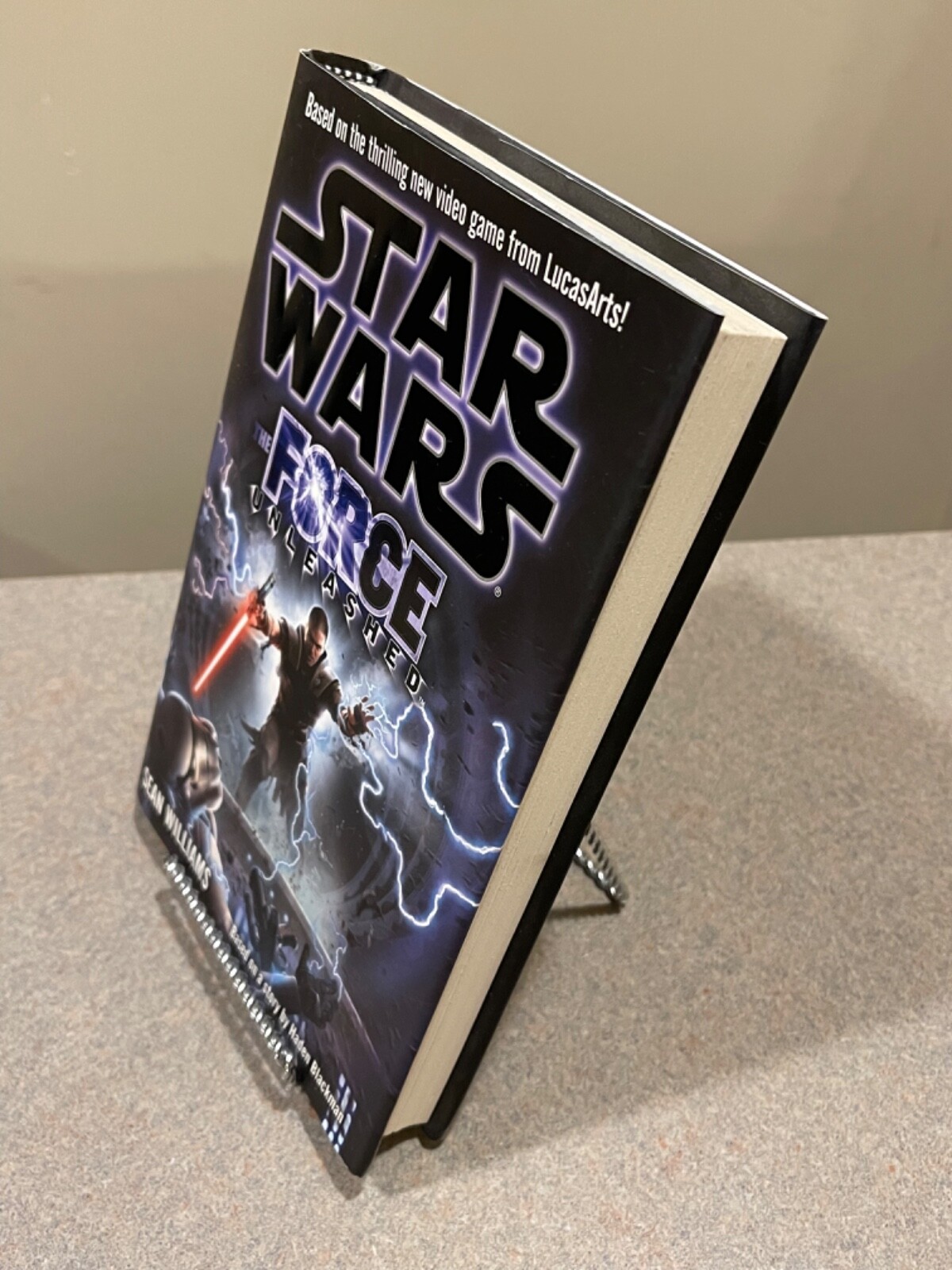 STAR WARS: The Force Unleashed by Sean Williams (1st Edition 1st Printng HC DJ)