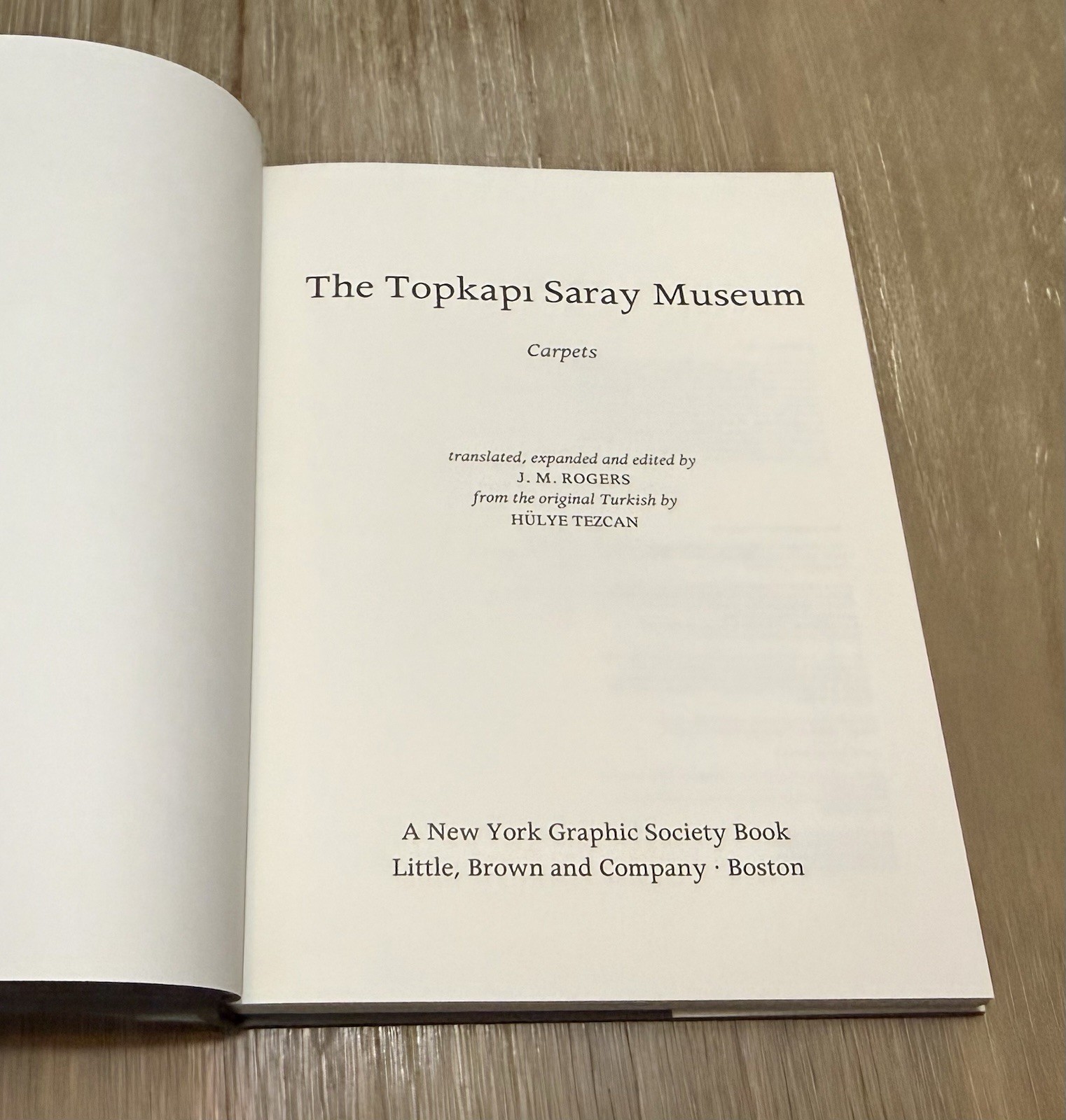 Topkapi ~Treasury, Manuscripts, Carpets & Architecture~ HC / Slip / 4 Books