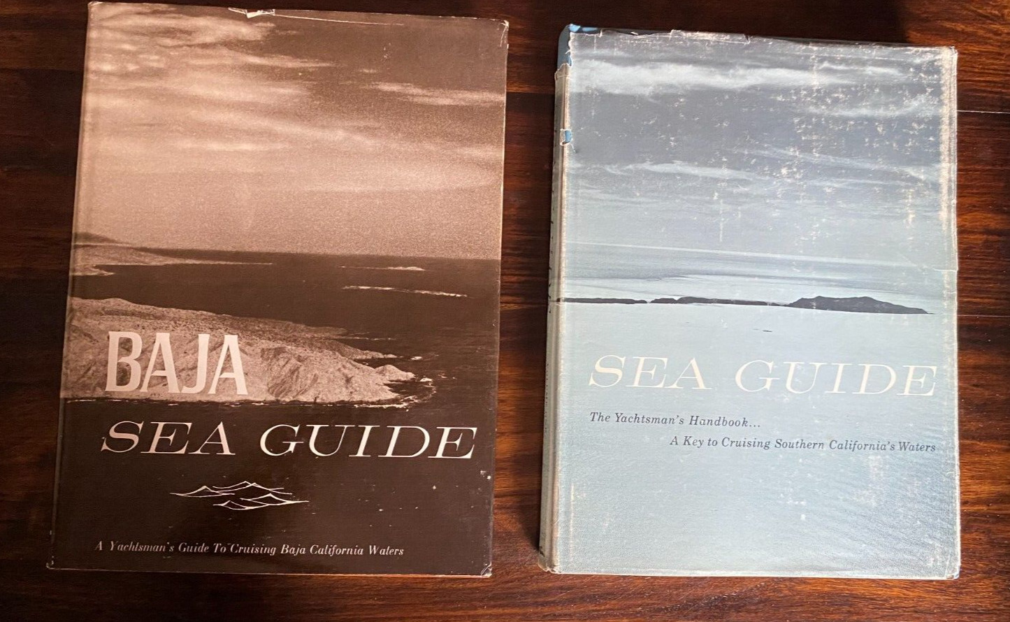 Lot of 2 Sea Guide Vol. 1 & Baja Sea Guide Vol. 2 Yachtsman’s Guides/Handbook