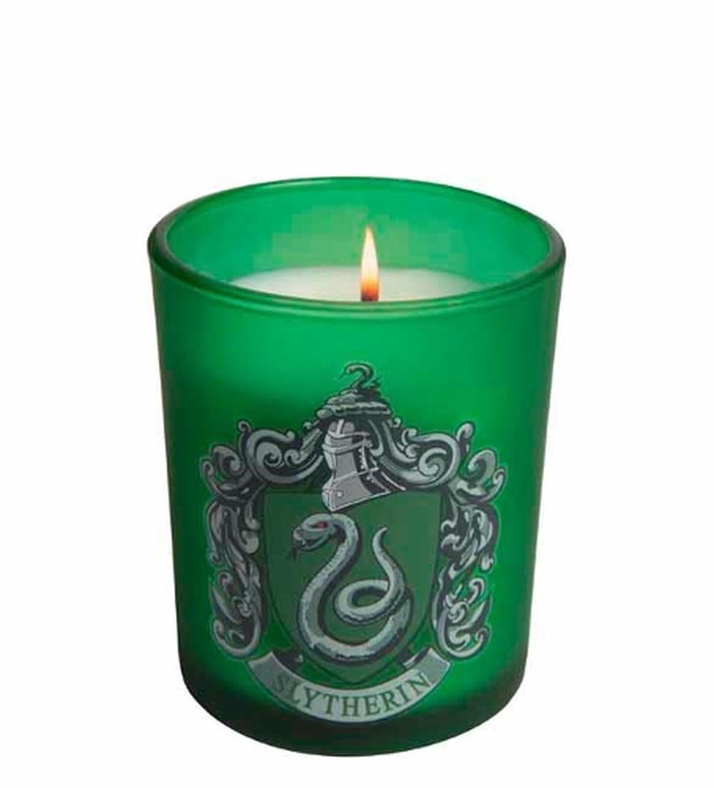 Harry Potter: Slytherin Scented Glass Candle (8 oz) by Insight Editions (English