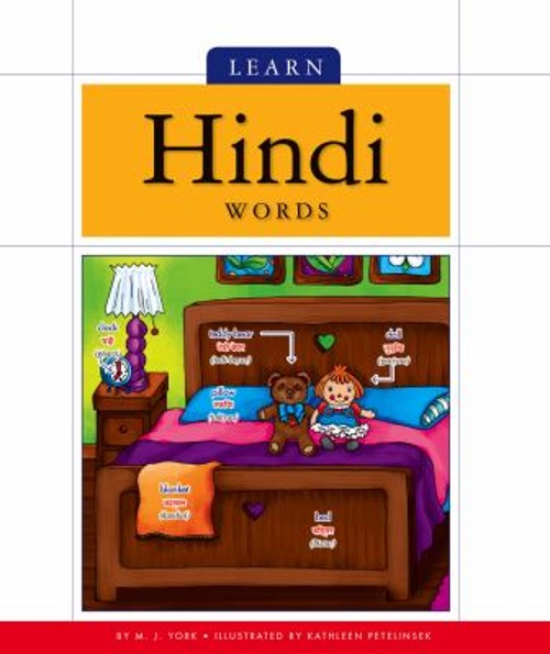 Learn Hindi Words Library Binding M. J. York