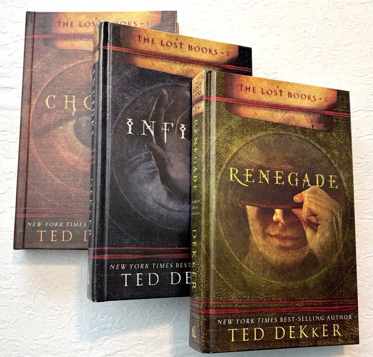 Ted Dekker: The Lost Books Series 1-3 (Chosen, Infidel, Renegade) Hardcover