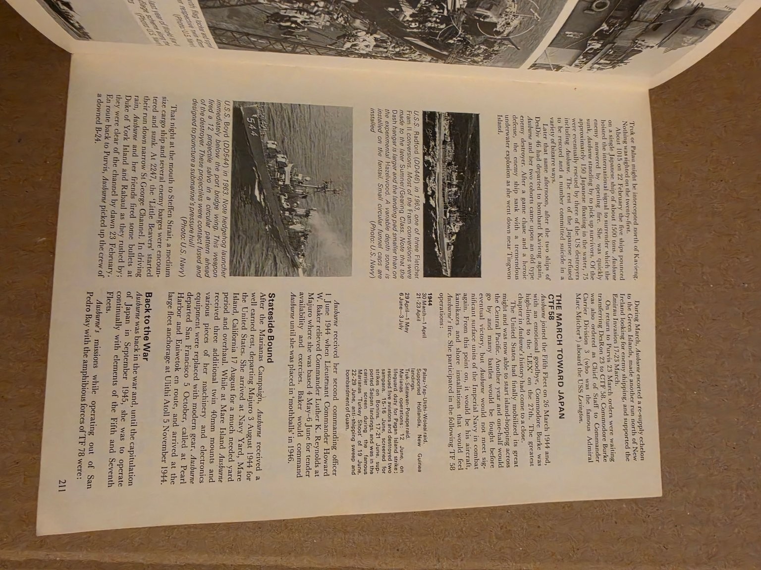 Warship Profile 9 USS Charles Ausburne Fletcher Class Destroyer 1971 Naval