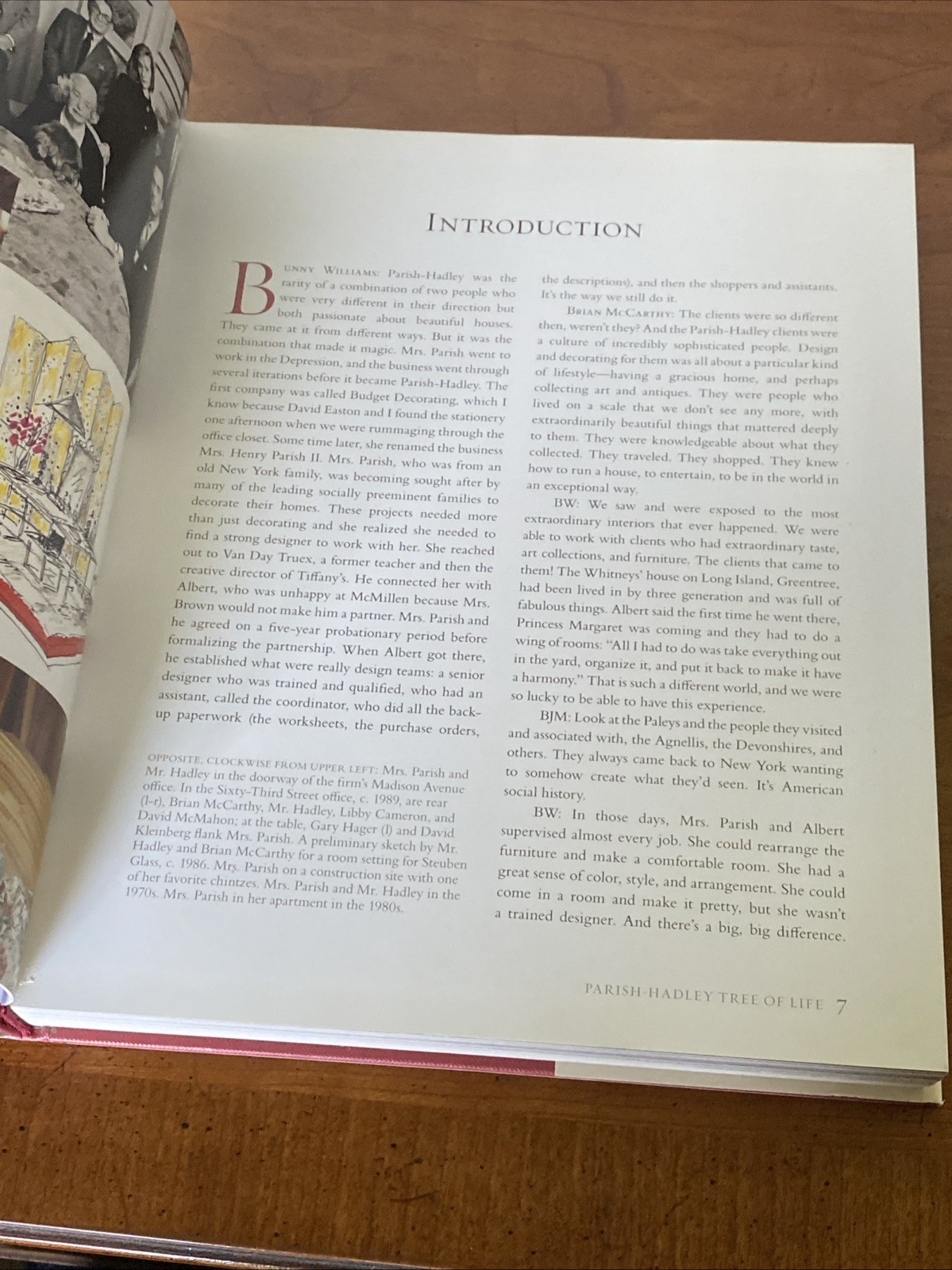 The Parish-Hadley Tree of Life – Interior Design History Book w/Photographs