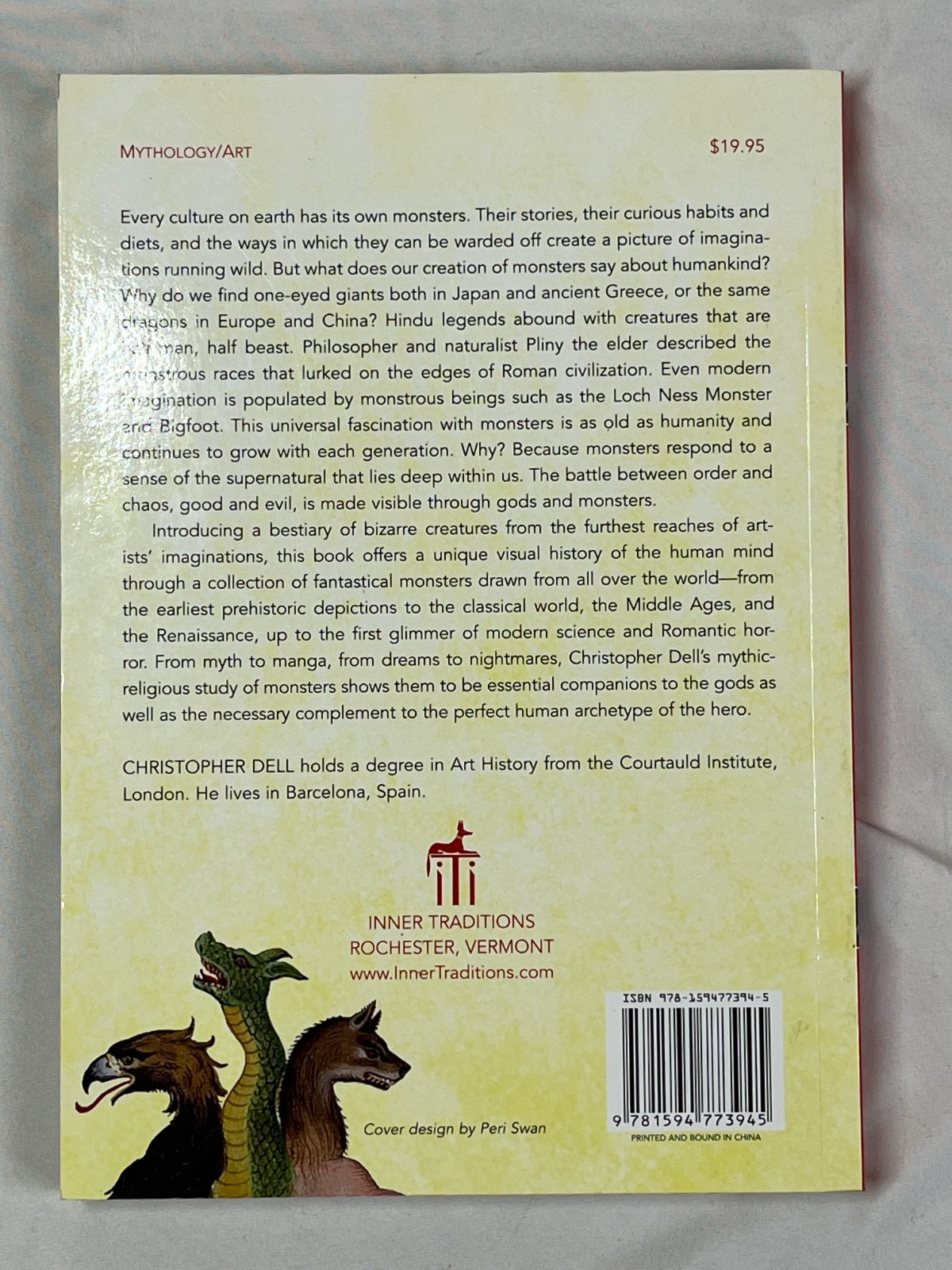 MONSTERS Bestiary Devils Demons Vampires Werewolves Christopher Dell PB Art
