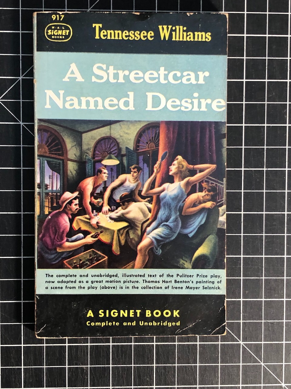 A Streetcar Named Desire by Tennessee Williams 1951 Signet Paperback 1st