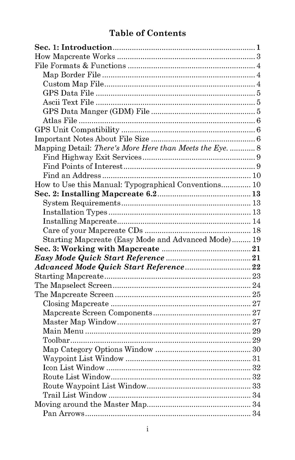 LOWRANCE electronic MapCreate 6 User Manual – METAL WIRE BINDING – TOUGH COVERS