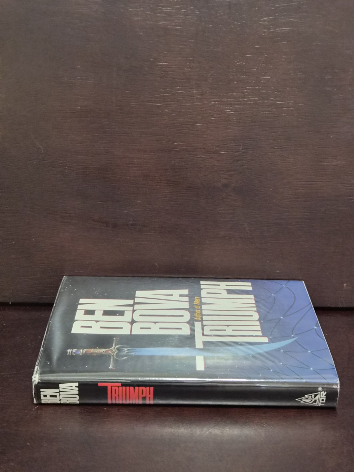 ​​Ben Bova TRIUMPH 1993 SIGNED 1st Ed 1st Print HCDJ LN Alternate History WWII