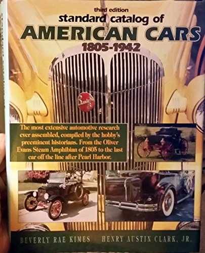 Standard Catalogue of American – Hardcover, by Kimes Beverly Rae; – Very Good