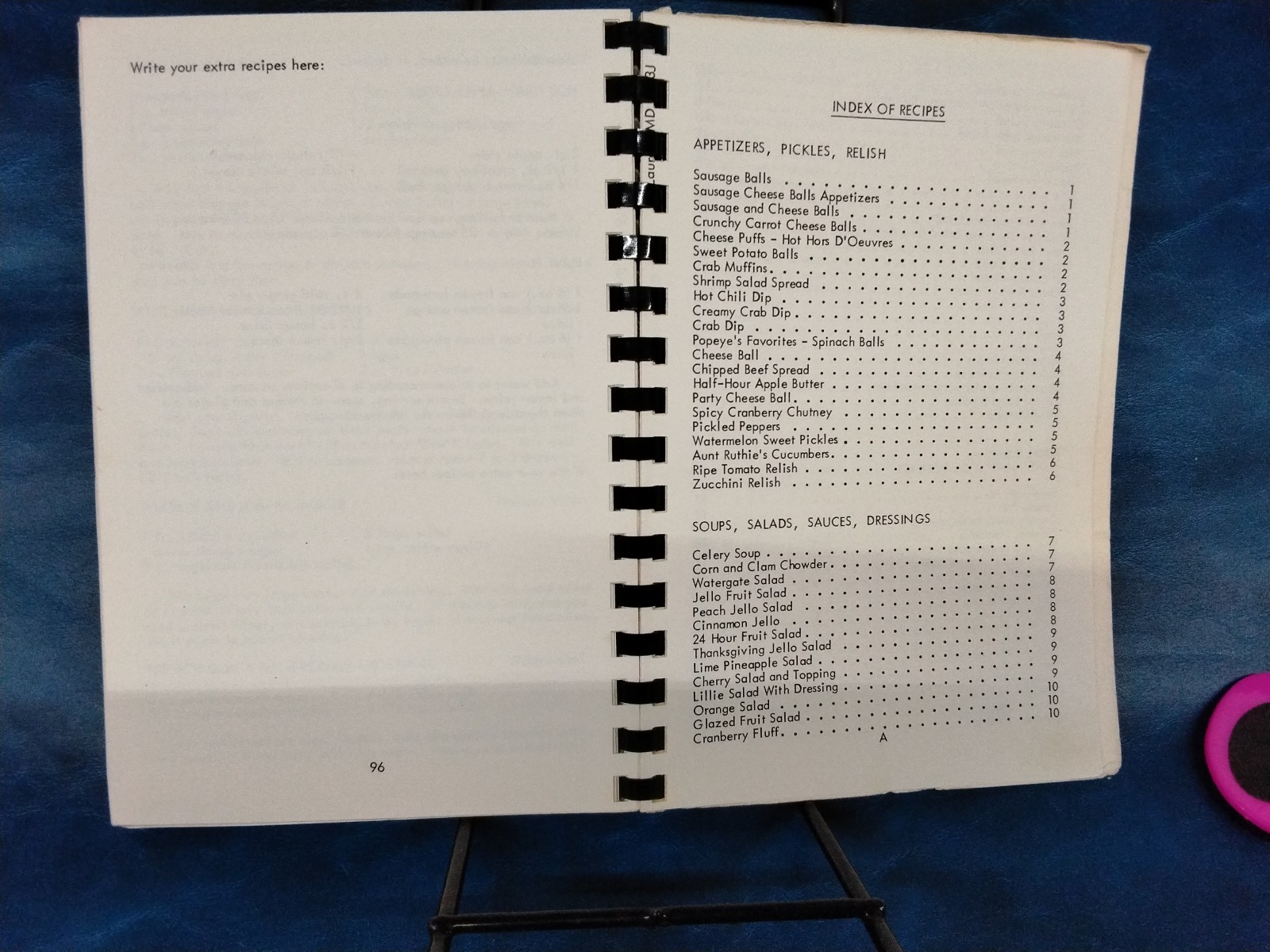 Vintage Emmanuel United Methodist Church Cookbook Scaggsville, Maryland