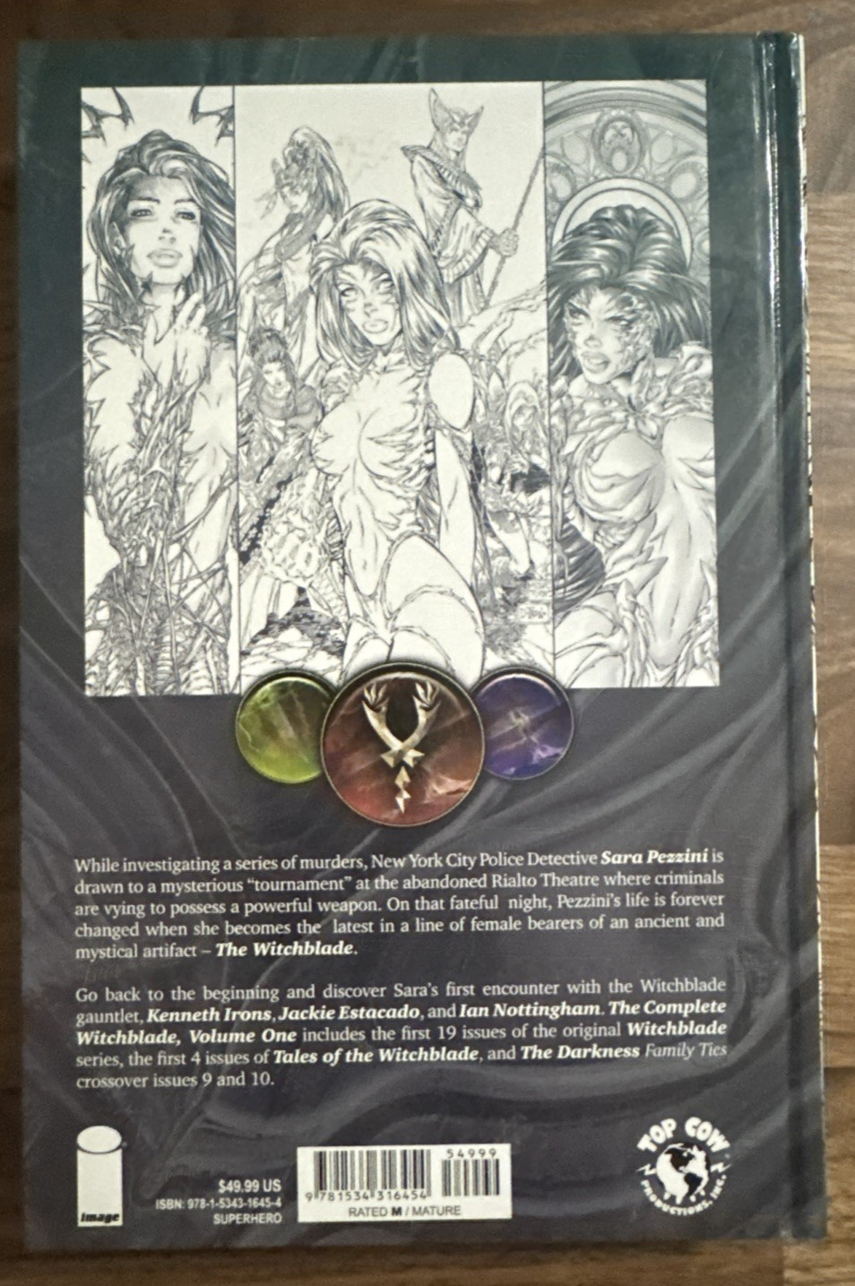 The Complete Witchblade Hardcover Vol 1 Warren Ellis