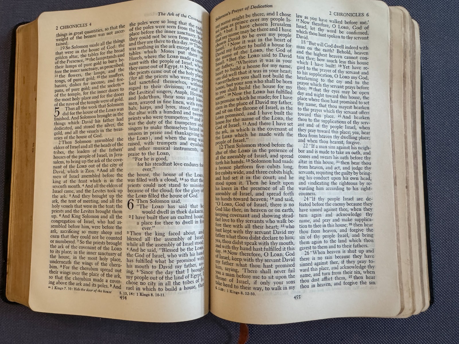 Holy Bible Red Letter Ed. Revised Standard Version Black Leather Nelson 1952
