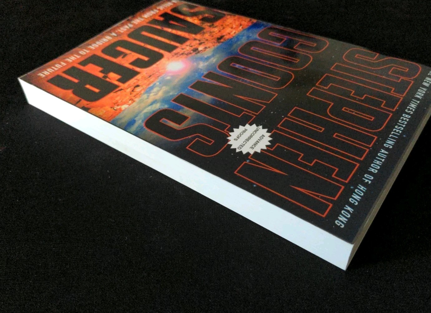 Uncorrected Proof – Saucer by STEPHEN COONTS 2002 PB ARC