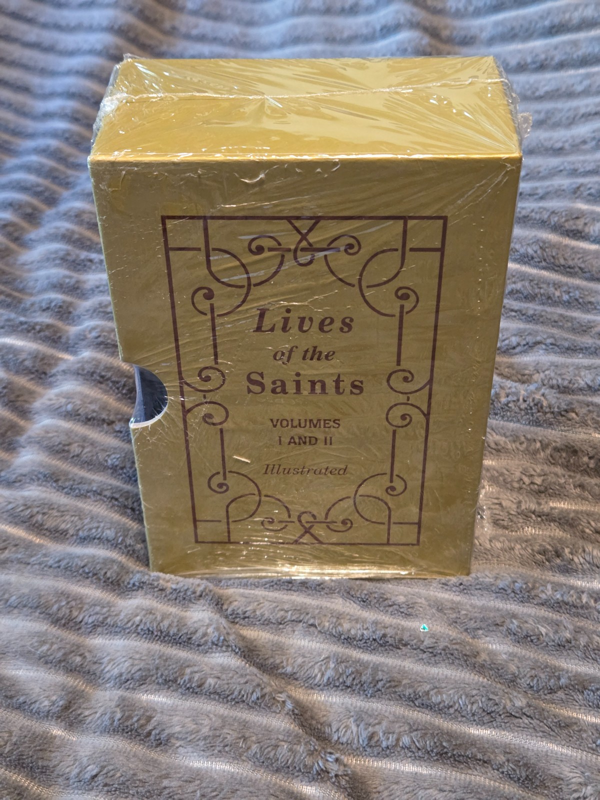 Lives of the Saints 2-Volume Box Set Illustrated Hardcover Catholic Book Publis