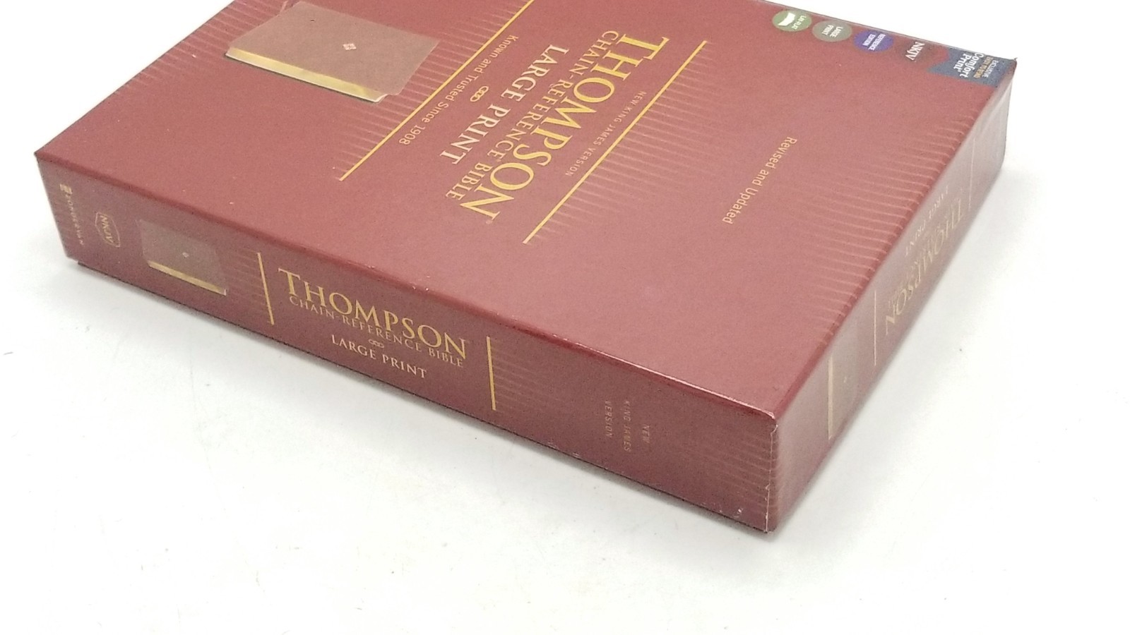 NKJV Thompson Chain-Reference Bible Large Print Brown Leathersoft Zondervan 2023