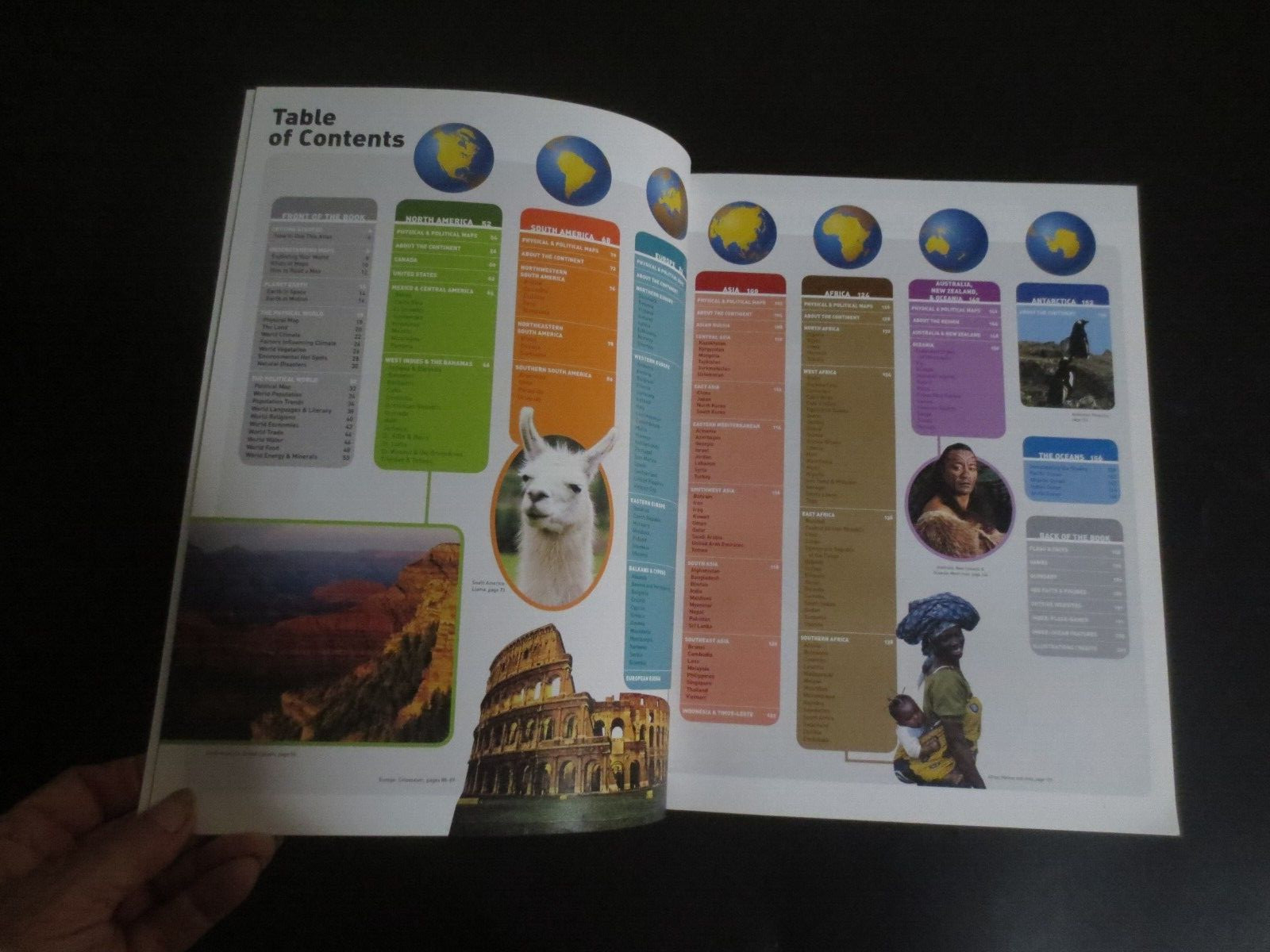 National Geographic Kids World Atlas 4th Edition 207 Pages Paperback