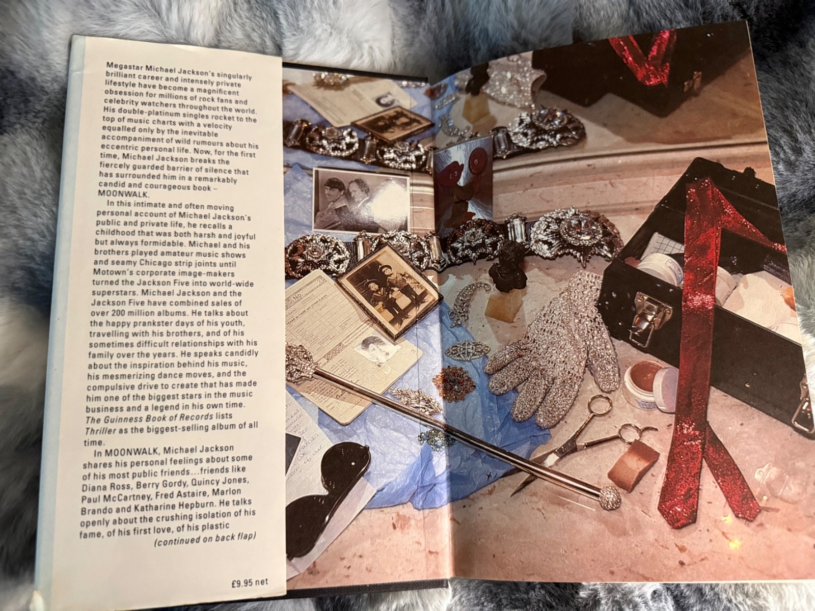 Michael Jackson Moonwalk 1988 First Edition Hardcover Dust Jacket ISBN 043437042