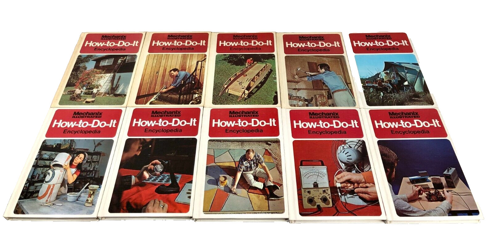Mechanix Illustrated How To Do It Encyclopedia DIY Book Set 1-20