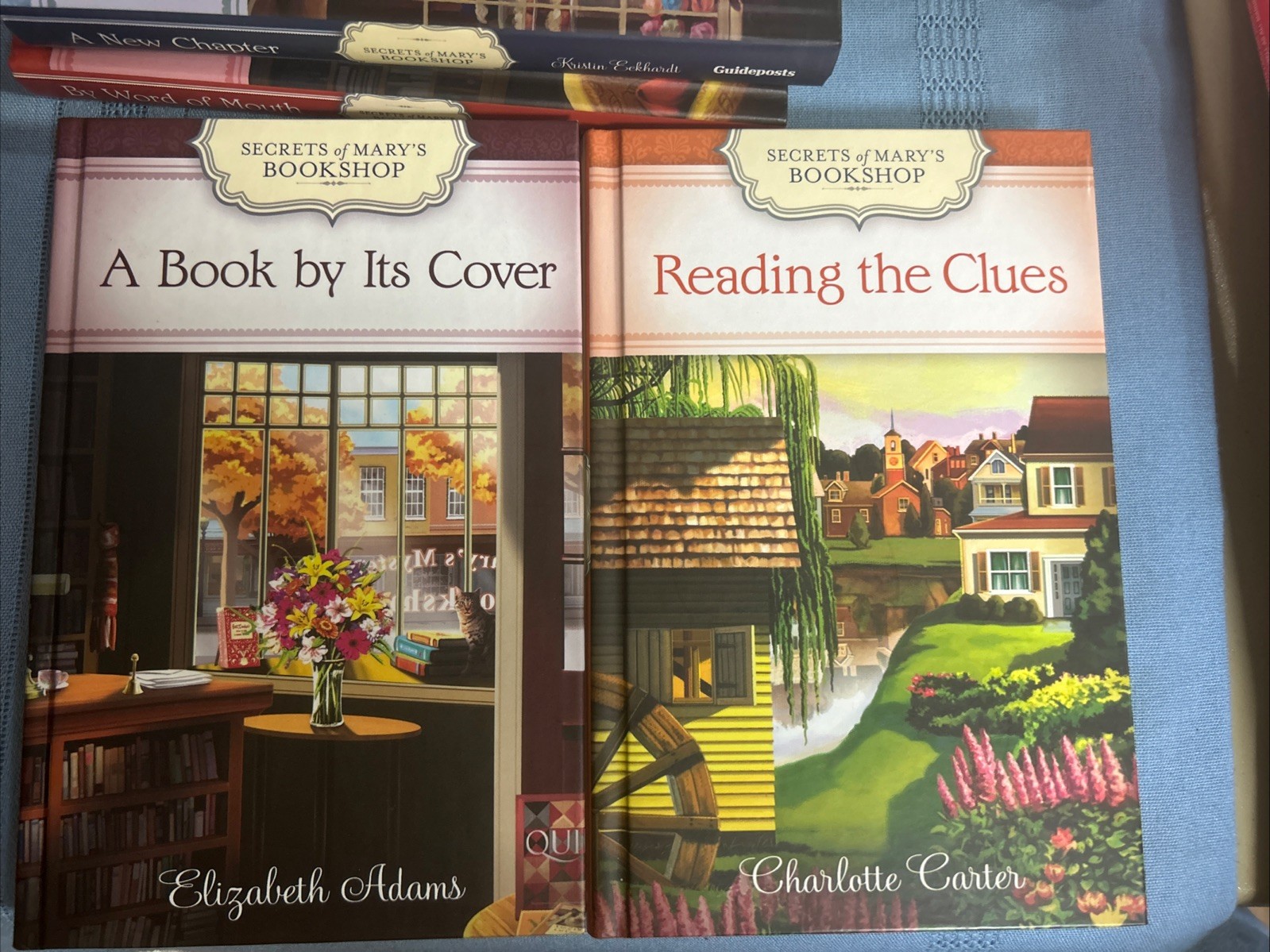 LOT OF 6 SECRETS OF MARY’S BOOKSHOP Mysteries HC 2012 Guideposts VGC