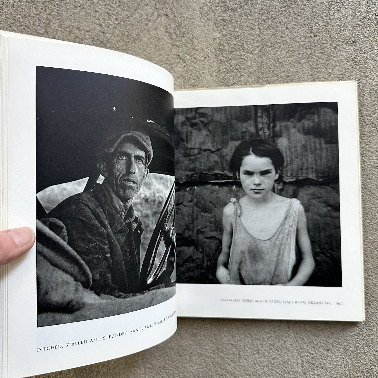 DOROTHEA LANGE – George R. Elliott – Museum of Modern Art, 1968. Hardcover