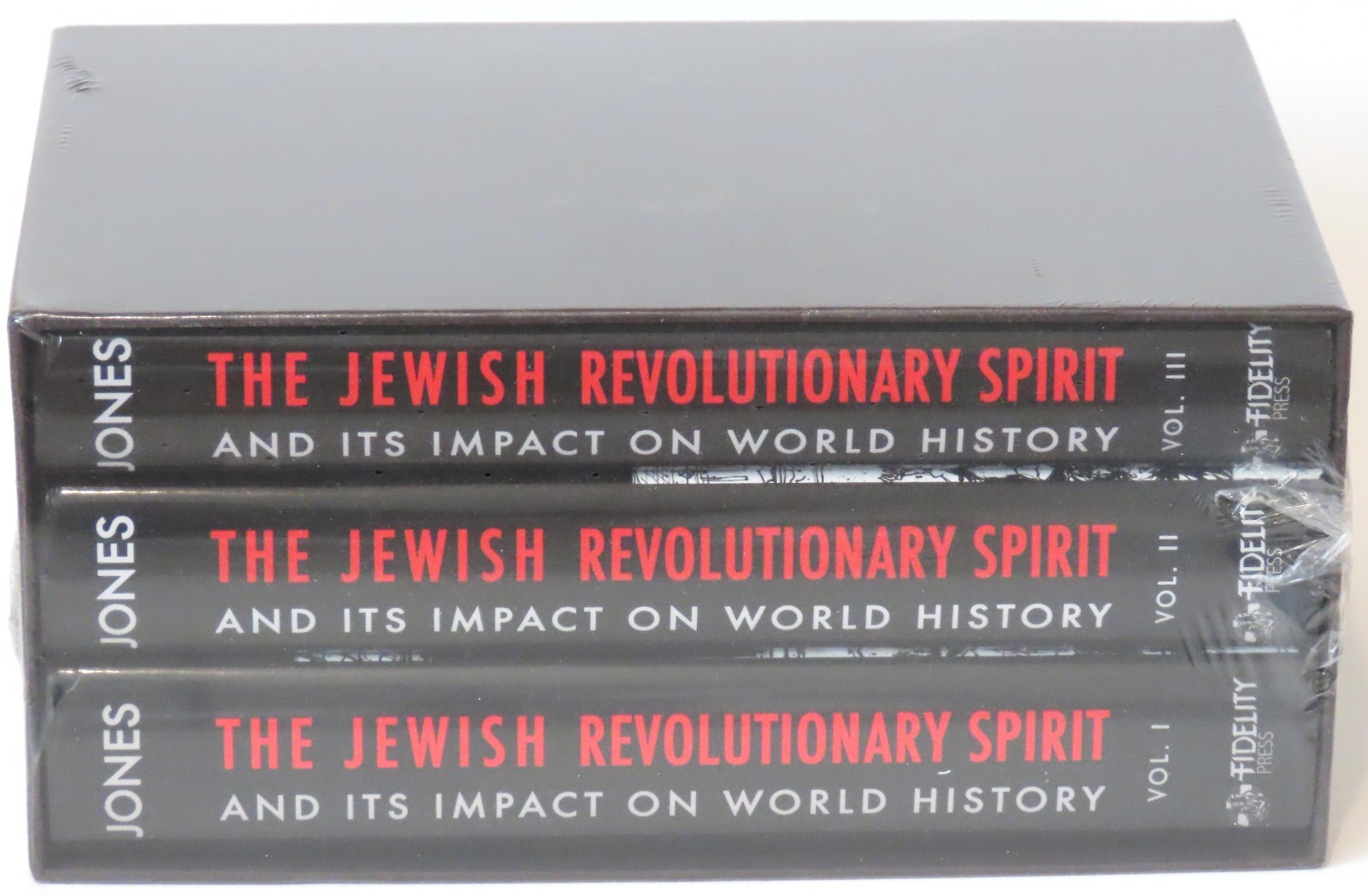 The Jewish Revolutionary Spirit by E. Michael Jones Vol 1-3 Box Set New Unopened