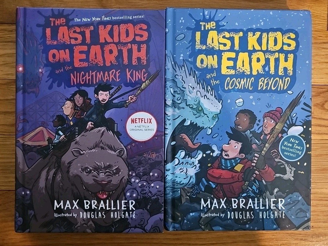 Last Kids on Earth Hardcover Lot 3 Books Max Brallier Books 2 3 4