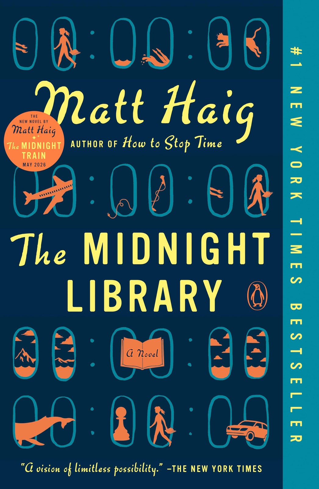 The Midnight Library: A GMA Book Club Pick: A Novel (The World) Navy