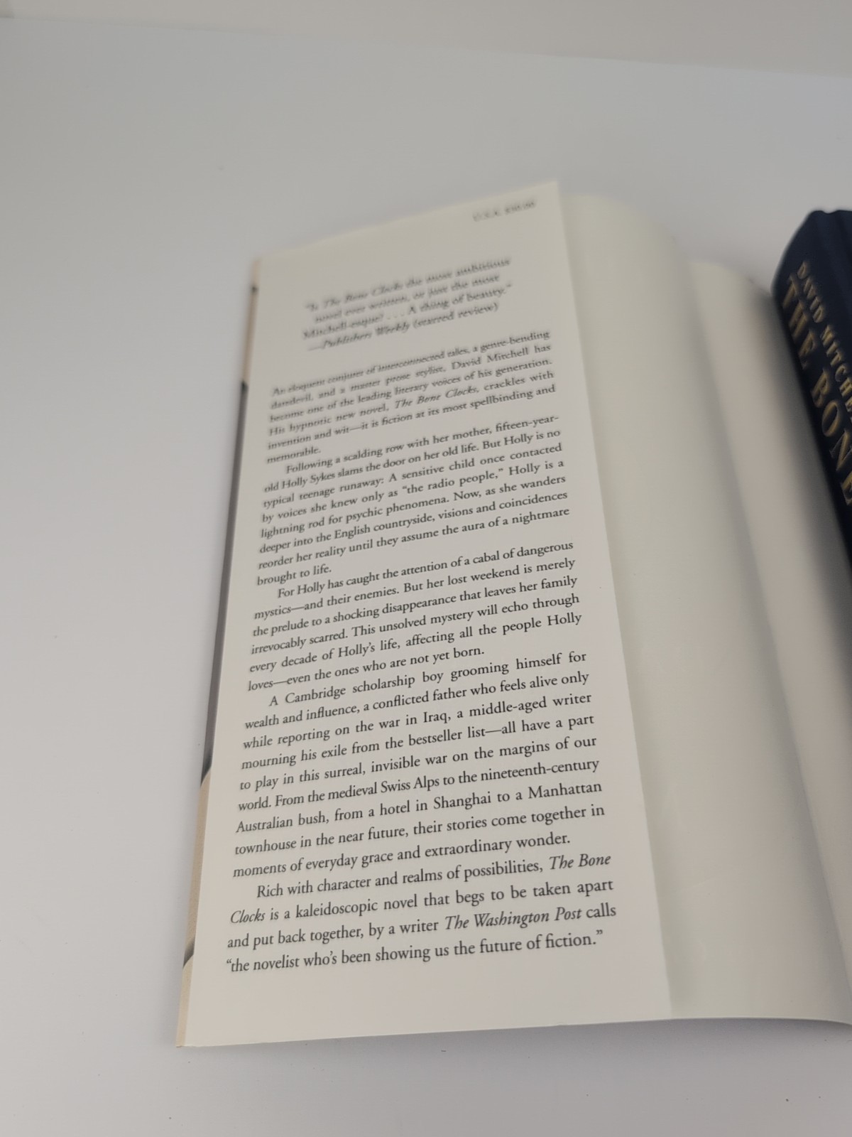 SIGNED The Bone Clocks by David Mitchell (1st Ed. 2014 HC)