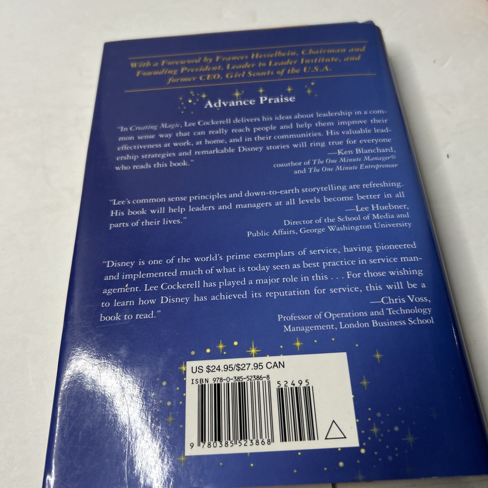 AUTOGRAPHED!Creating Magic : 10 Common Sense Leadership Strategies Lee Cockerell